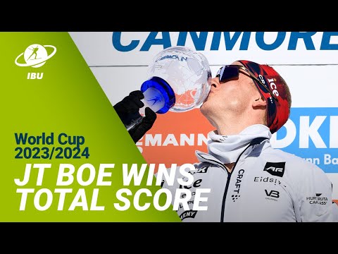 Johannes Thingnes Boe Wins the 23/24 World Cup Total Score