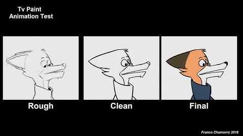 Tv Paint Animation Test