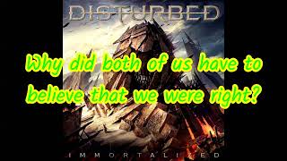 DISTURBED - TYRANT (Lyric Video)