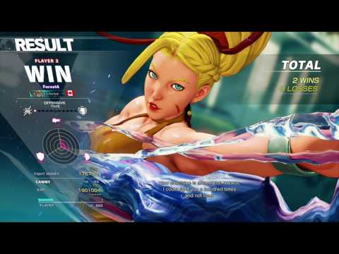 Win City! Ranked Forest613's Cammy SFVS2