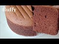 soft and light chocolate sponge cake(no music)--Cooking A Dream