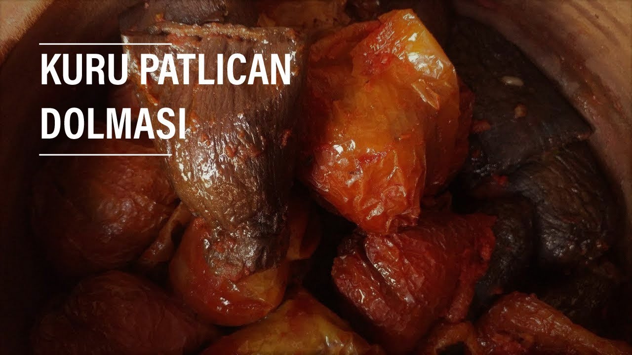 Etli Kuru Patlıcan Dolması Tarifi Et Yemekleri Tarifleri SevgiilePY