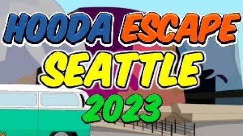 Hooda Escape Seattle 2023 - Walkthrough / Hints / Cheats