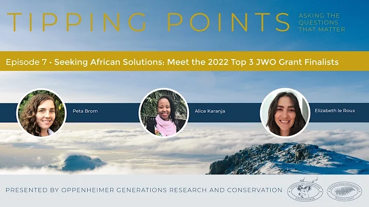 Seeking African Solutions: Meet the 2022 Top 3 JWO...