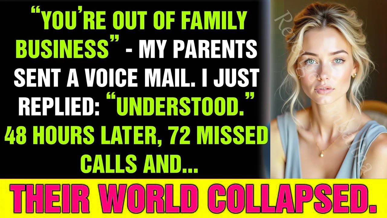 They erased me from the family business—so I sold my stake and let the truth audit them.