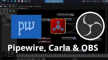 Cómo usar Pipewire en nuestra cadena de audio junto con Carla y OBS