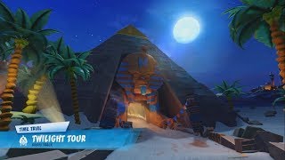 Crash Team Racing Nitro Fueled Twilight Tour Tropy & Oxide Time Trial