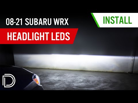 How to Install 2015-2021 Subaru WRX Headlight LEDs | Diode Dynamics