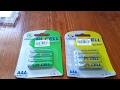 Аккумулторы PKcell AAA 1200mah vs  1000mah. Токи разряда. Саморазряд за 2 месяца.