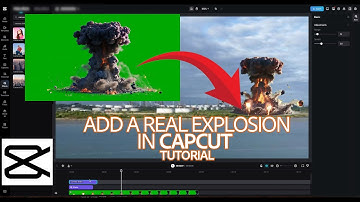 EASY CAPCUT TUTORIAL: Add GREEN SCREEN EXPLOSION & EFFECTS! #capcut #capcuttutorial  #explosion