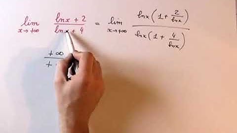 Calcul de la limite d