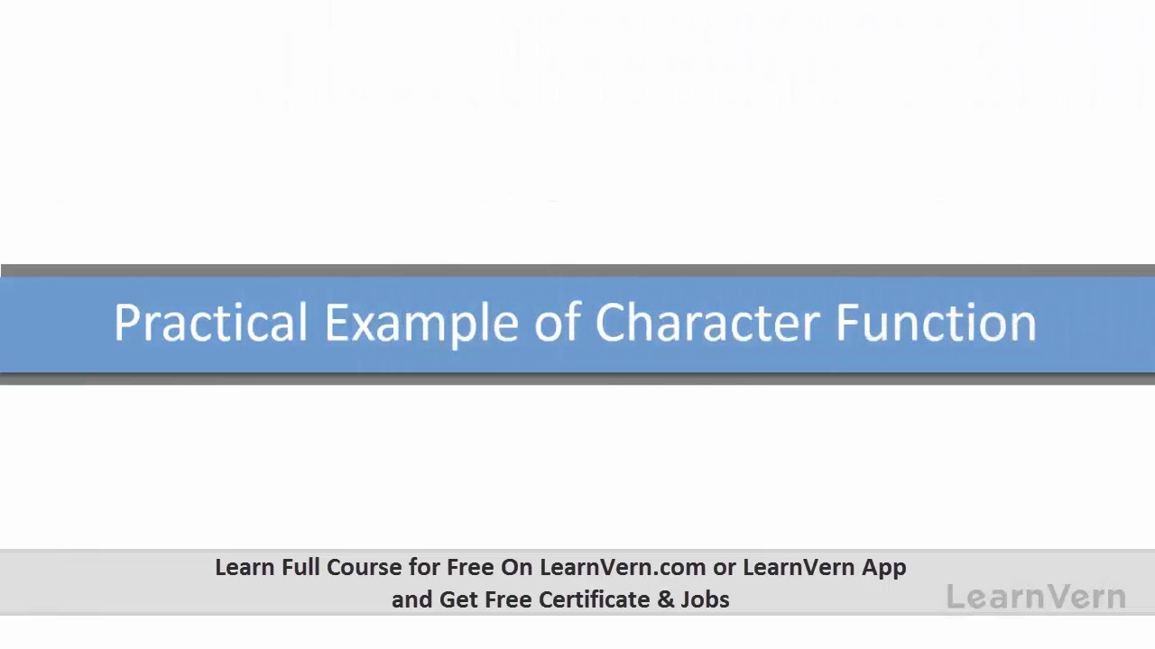 Learn CHARACTER Functions in C++ in HINDI for FREE - YouTube