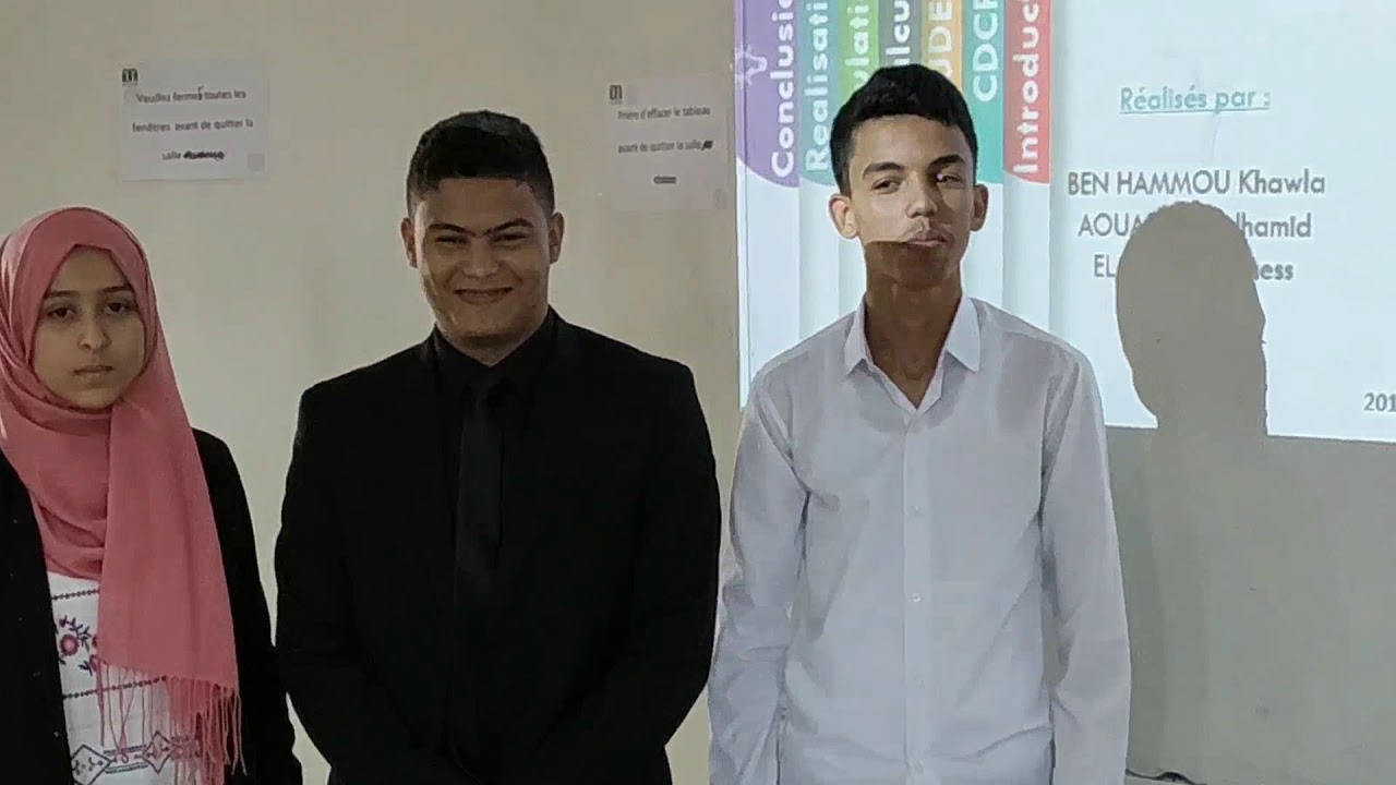 Soutenances pfe BTS CPI LYCEE ALIDRISSI AGADIR JUIN 2019