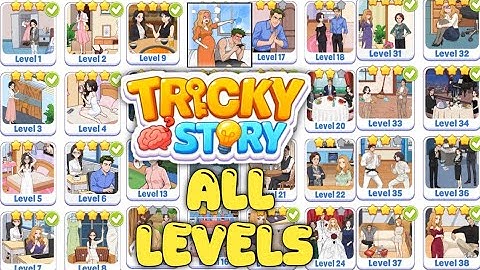 Tricky Story Story 1:The Perfect Revenge All Levels 1-39 Fully Walkthrough Solutions
