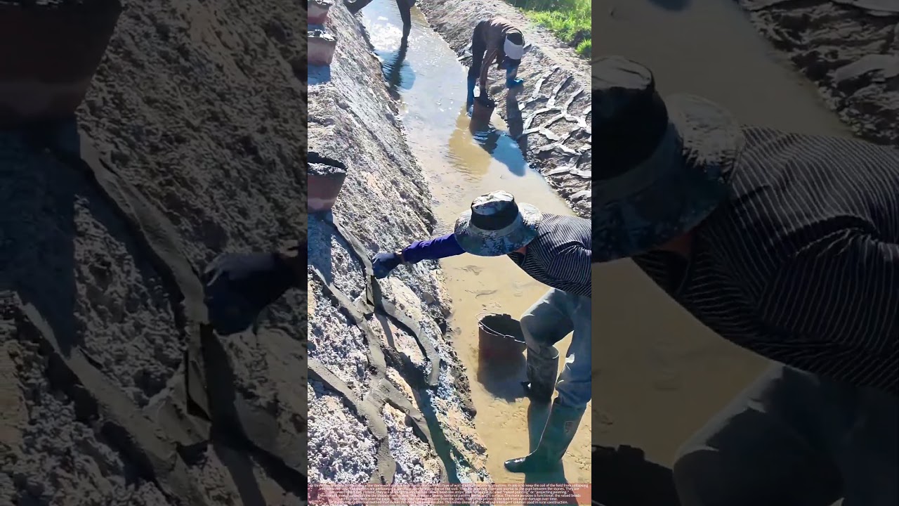 Traditional Raised Bead Masonry: Building a Durable Low Retaining Wall for Farm Irrigation