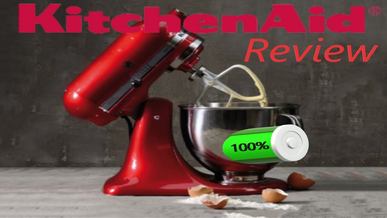 W 5KSM125EGC 4.8 Gloss Review YouTube Litri Artisan Cinnamon KitchenAid 300 -