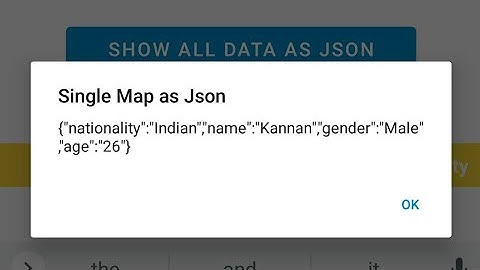 How to use Map to JSON String and ListMap to JSON String Blocks in Sketchware Pro