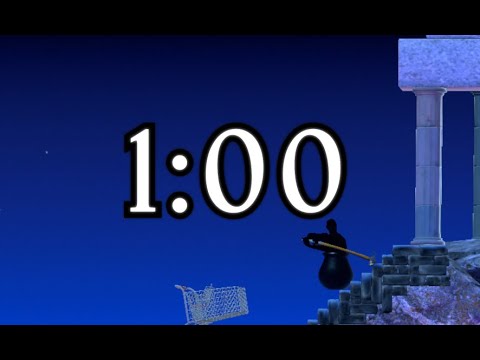 the world record for getting over it #speedrun #gettingoverit #fyp