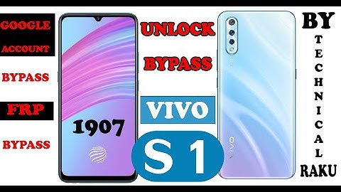 ViVO S1 (1907) FRP Unlock Bypass / Android 11 Update / Google Account Bypass - 2022 (Without PC)