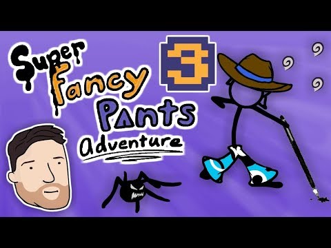 Super Fancy Pants Adventure - PART 3: Self-Imposed Challenges | Graeme Games | SFPA World 4