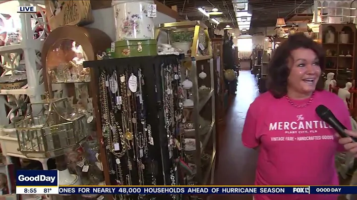 The Mercantile - Vendors Jessica & Janice with Cha...