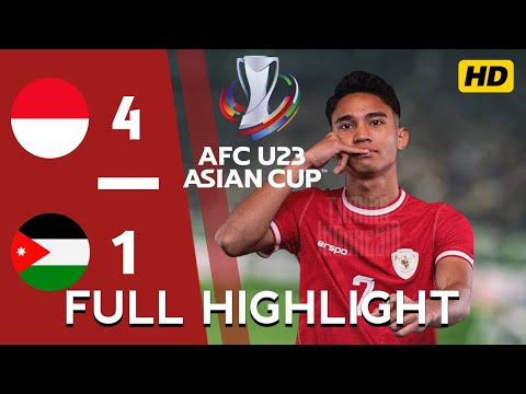 FULL HIGHLIGHT INDONESIA U23 VS JORDANIA U23 || Arabic commentator #afcu232024 #afc #indonesia