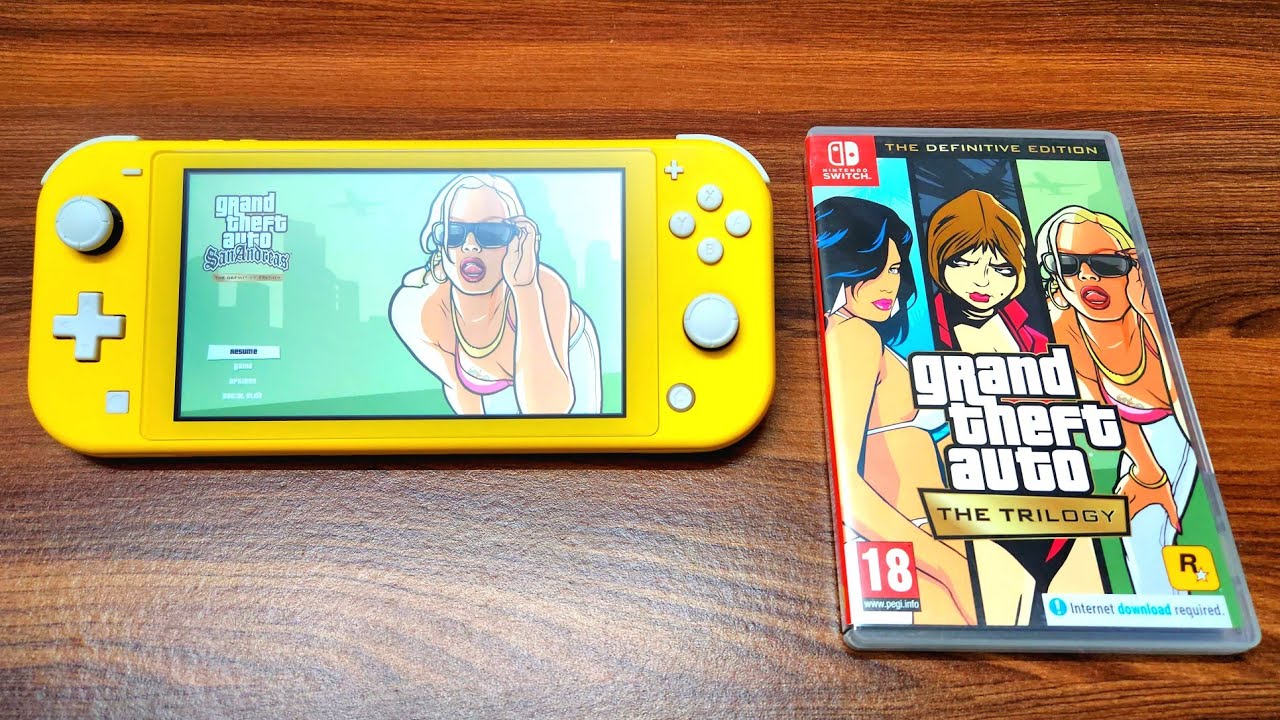 Grand Theft Auto: Trilogy - The Definitive Edition - Nintendo Switch, Nintendo Switch