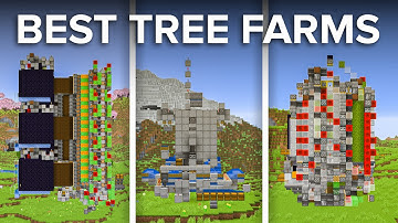 Tree Farms WORTH Building in Minecraft 1.21.9