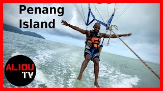 Parasailing & Jet Skiing In Penang: Penang Travel Guide 2021 (Day 3) | AliouTV