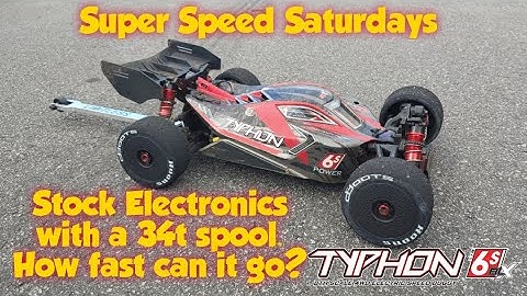 Super Speed Saturdays - @ARRMARC Typhon 6s w/34t Spool