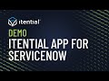 How to Configure & Run the Itential App for ServiceNow