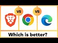 Brave Vs Chrome Vs Edge: Which Browser Is Better? (2025 Comparison)