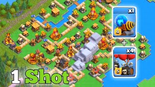 How To One Shot Max Modified Balloon Lagoon | Clan Capital