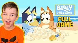 BLUEY the Videogame on Nintendo Switch  FULL GAME Walktrought with Ima and Jessy