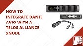 Testing Audinate's new ADP-USBC-AU-2X2 USB-C Dante AVIO adapter - YouTube