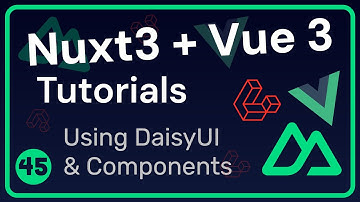 Using daisyUI | Nuxt 3 Tutorials #45 | Urdu & Hindi