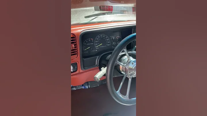 95 GMC Sierra interior billet upgrades #obs #interior