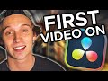 My FIRST Video on "Davinci Resolve"