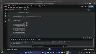 Project 22: Song Recommendation System using Cosine Similarity