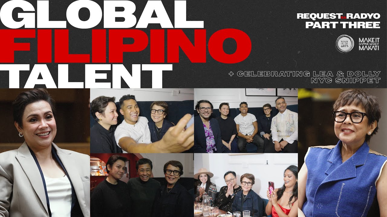 Lea & Dolly (PART 3) Global Filipino Talent + New York rehearsals afterparty