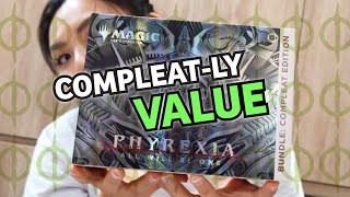 Unboxing the COMPLEAT BUNDLE | MTG Phyrexia: All Will be One