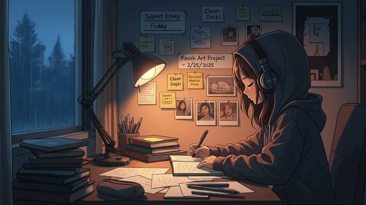 Lofi Study • Clean Ambient Study Mix for Deep Concentration & Calm Flow