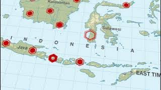 Animation Map Indonesia