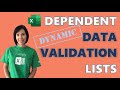 Easy Dynamic Dependent Data Validation Two Ways