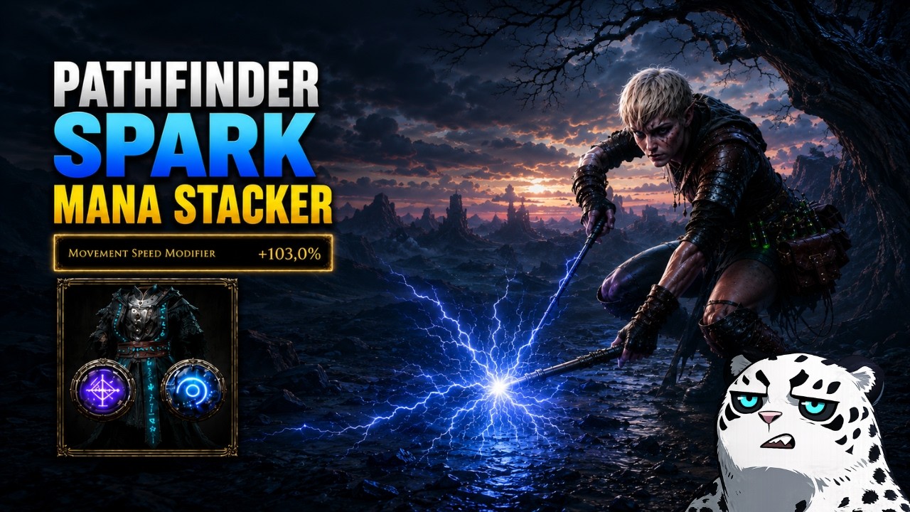 PoE 2 Pathfinder Spark - Mana Stacker Build | 0.5 Path of Exile 2
