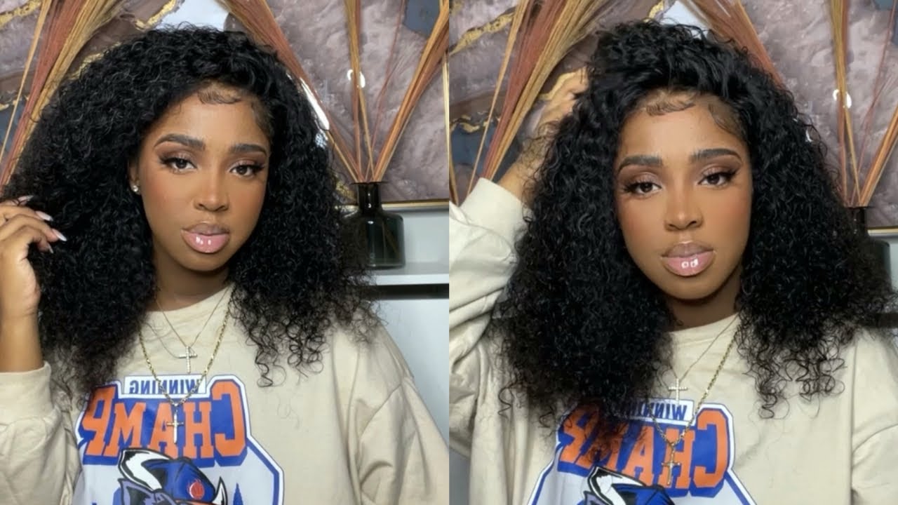 Curly Lace Frontal Wig Review | Honest Hair Review | Ayiya Hair - YouTube