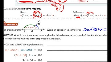 2 5 video lesson Reasoning in Algebra and Geometry getting ready for proofs