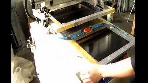 One color Rotary Screen Printing Machine with 2 stations 2030S2