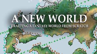 Creating a Fantasy Map From Scratch | Initial World Draft screenshot 4