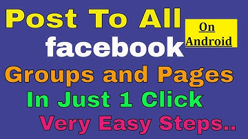 one post send to all facebook groups by one click on android |facebook group auto poster toolkit